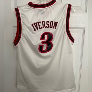Allen Iverson #3 Philadelphia 76ers NBA basketball jersey. Youth Large